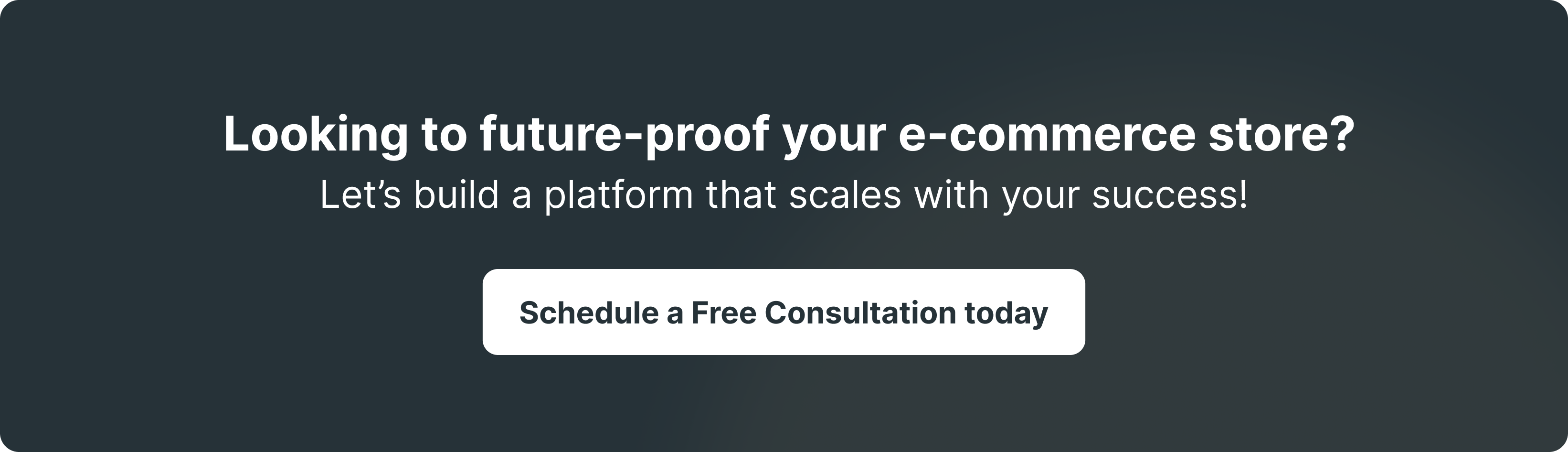 Build E-Commerce Websites